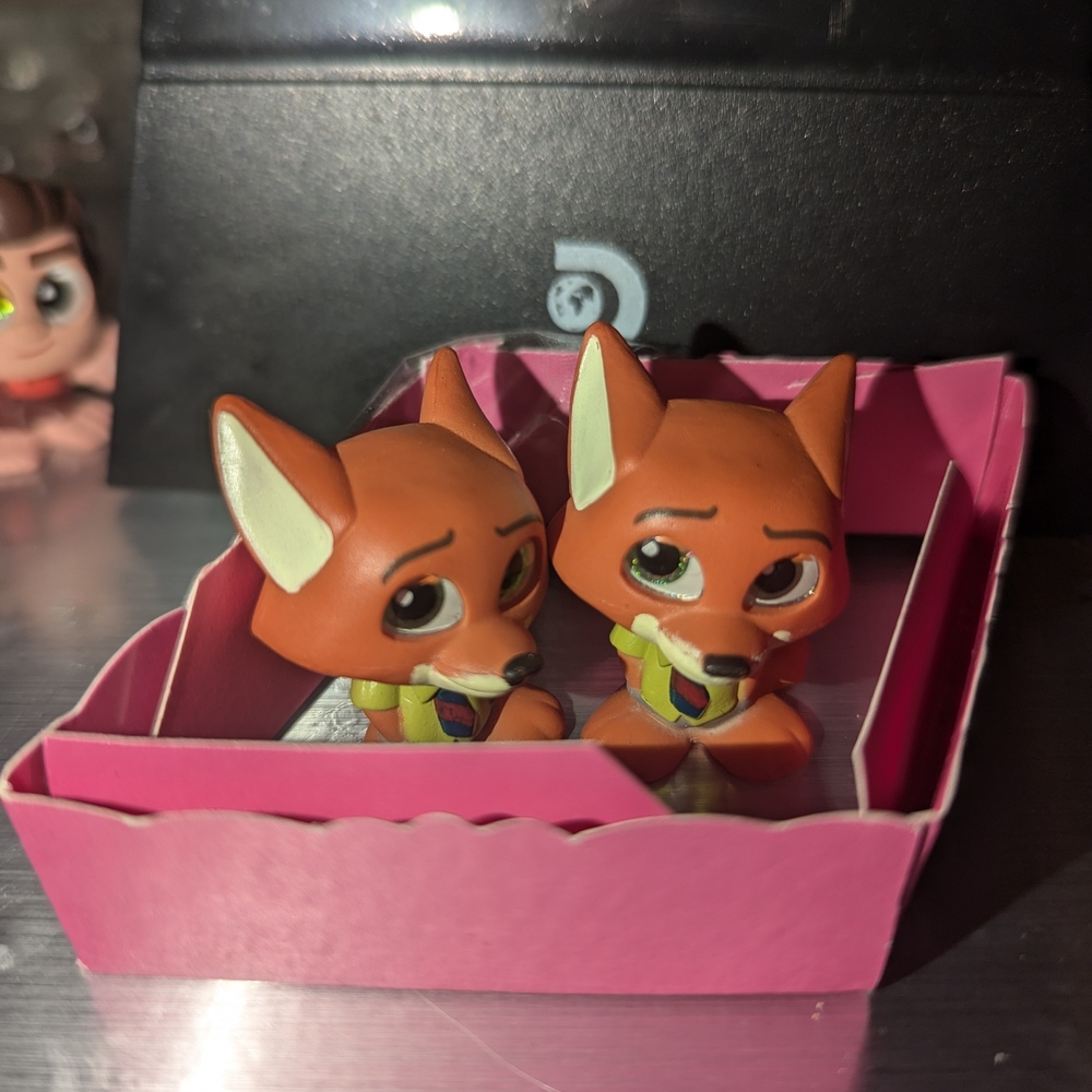 Nuck Wilder Zootopia Cute Fox Figurines